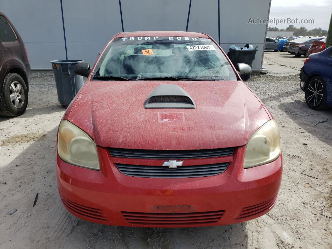 2007 Chevrolet Cobalt Ls Red vin: 1G1AK15F977386509