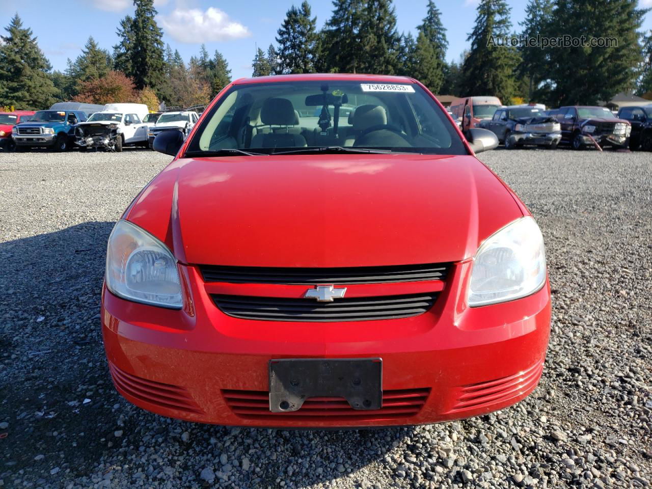 2007 Chevrolet Cobalt Ls Red vin: 1G1AK15FX77177148