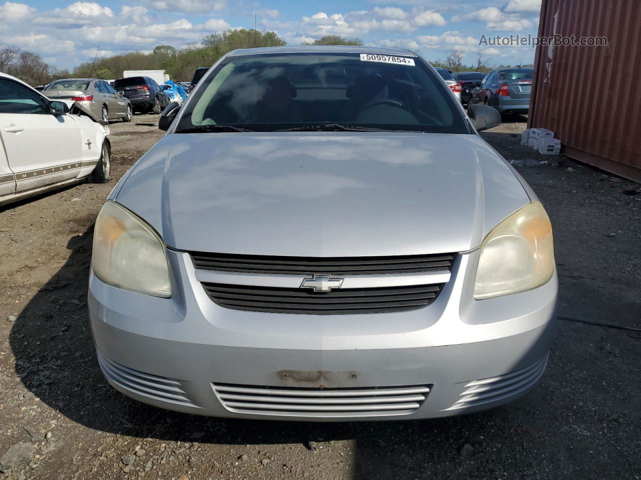 2007 Chevrolet Cobalt Ls Серебряный vin: 1G1AK15FX77255041