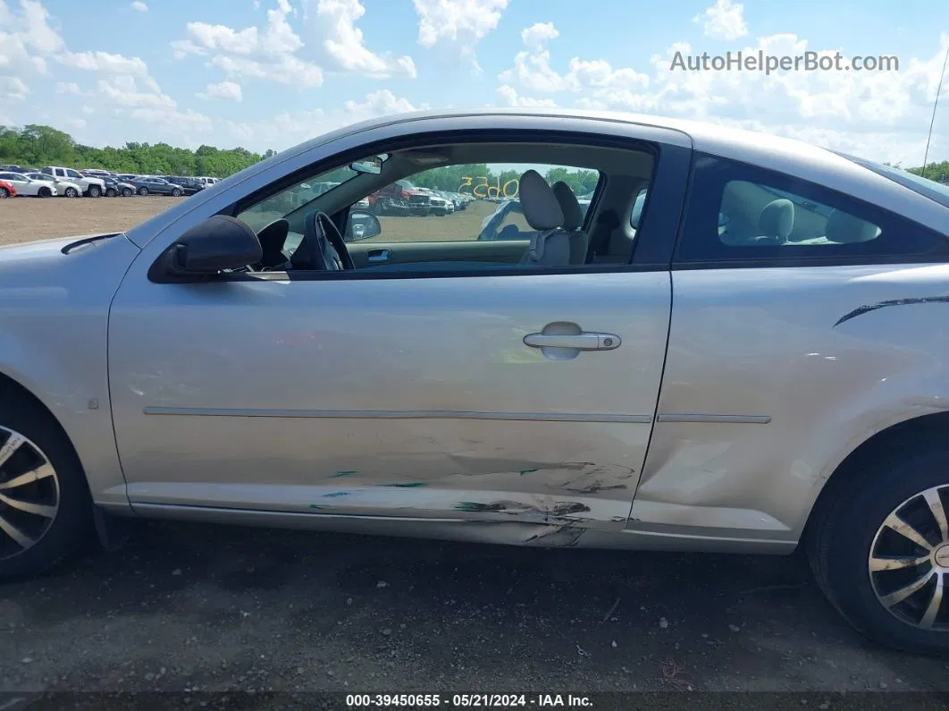 2007 Chevrolet Cobalt Ls Silver vin: 1G1AK15FX77337593