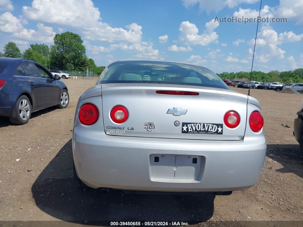 2007 Chevrolet Cobalt Ls Silver vin: 1G1AK15FX77337593