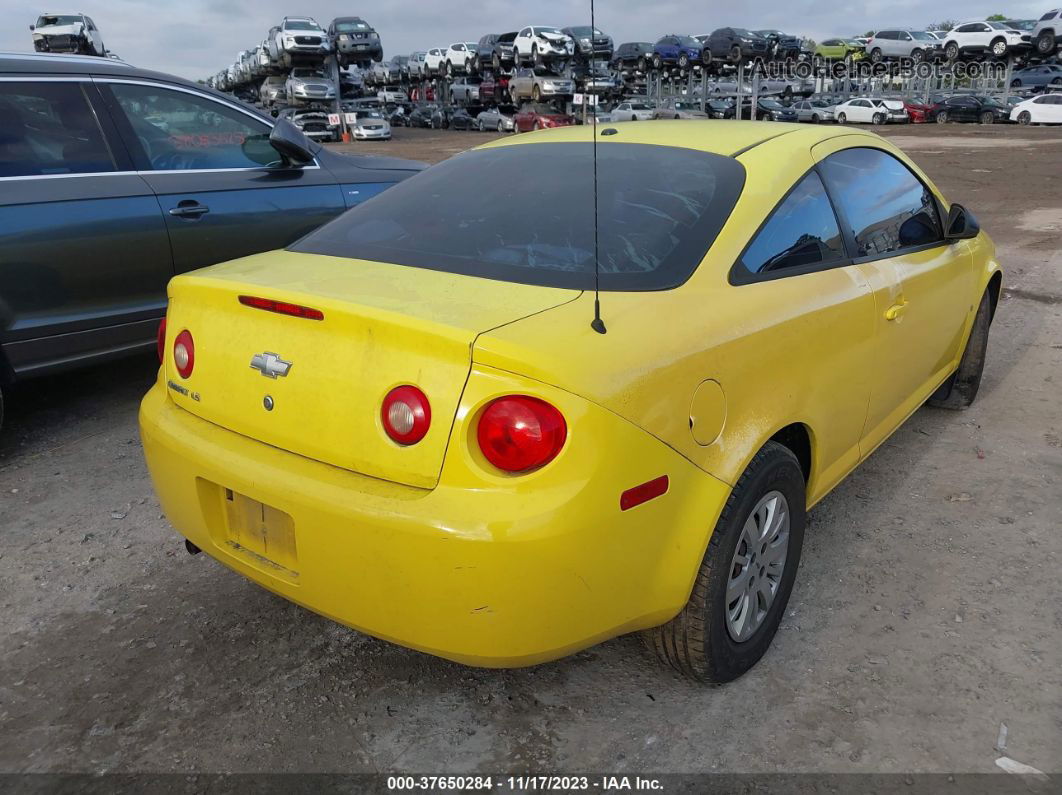 2008 Chevrolet Cobalt Ls Желтый vin: 1G1AK18F087284769