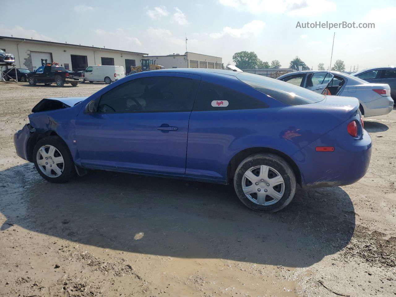 2008 Chevrolet Cobalt Ls Blue vin: 1G1AK18F187106627