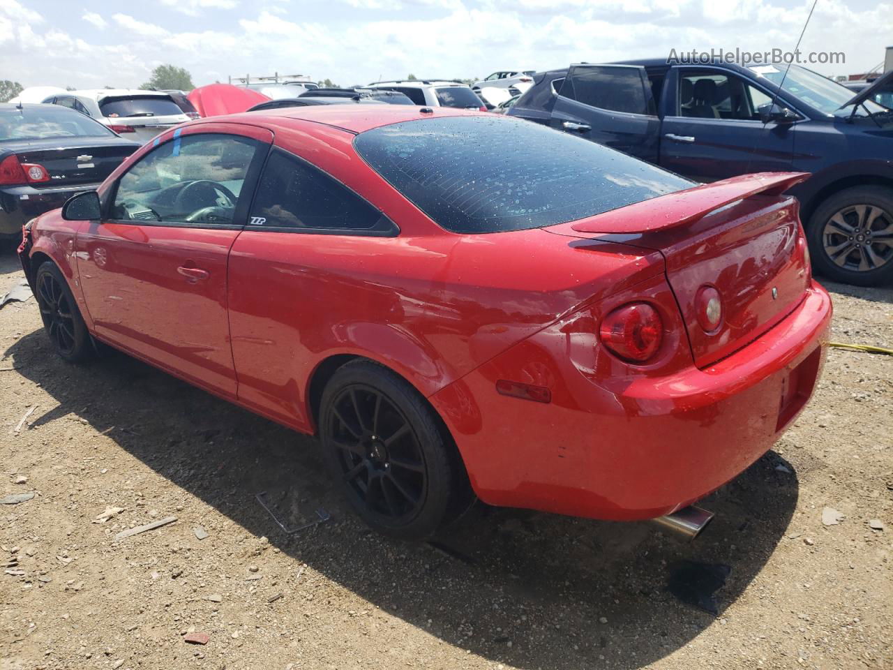 2008 Chevrolet Cobalt Ls Red vin: 1G1AK18F187117062