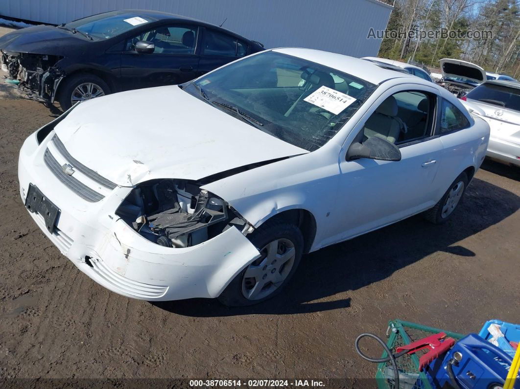 2008 Chevrolet Cobalt Ls White vin: 1G1AK18F187129048