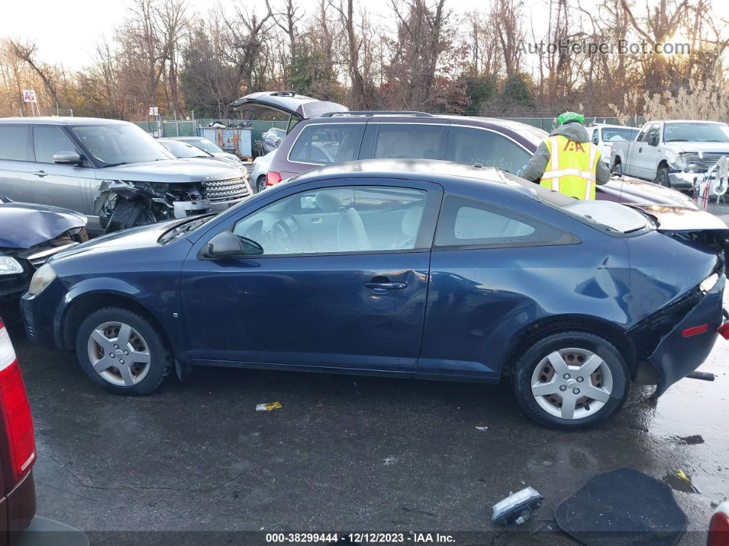 2008 Chevrolet Cobalt Ls Blue vin: 1G1AK18F287184740