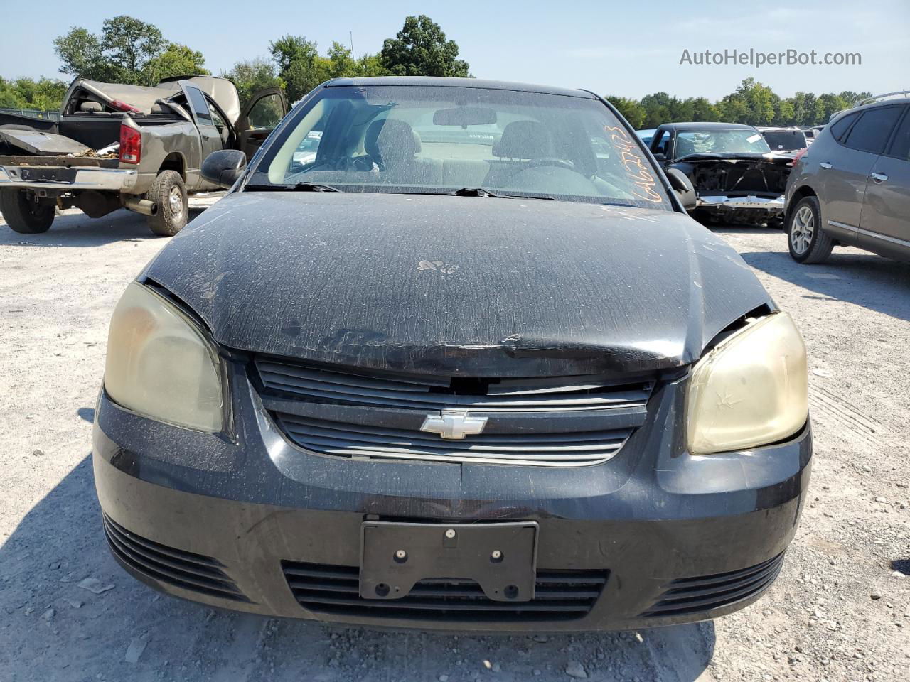 2008 Chevrolet Cobalt Ls Black vin: 1G1AK18F387113644