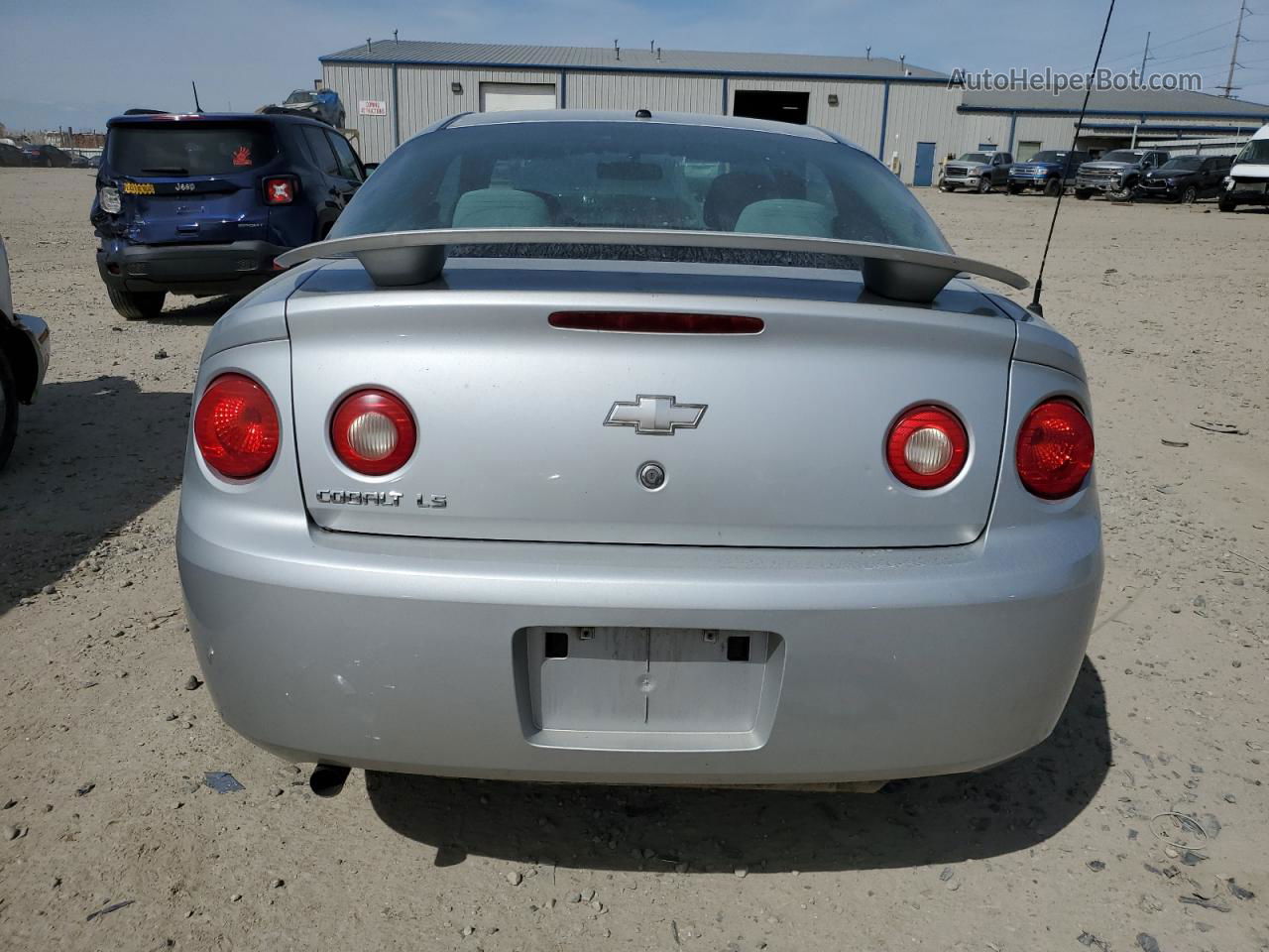 2008 Chevrolet Cobalt Ls Silver vin: 1G1AK18F387262104