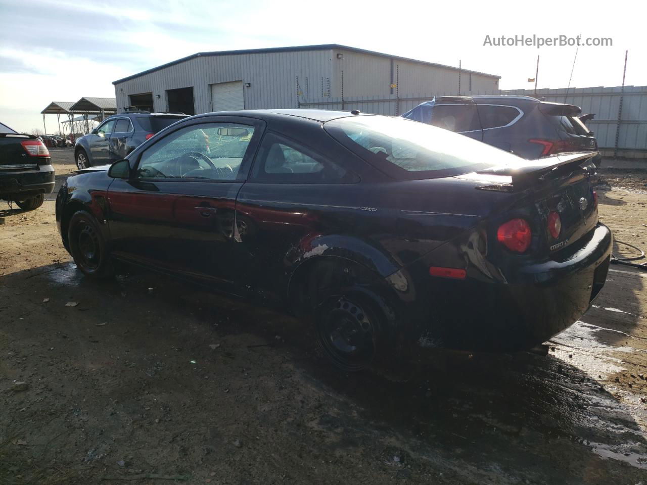 2008 Chevrolet Cobalt Ls Black vin: 1G1AK18F487106556