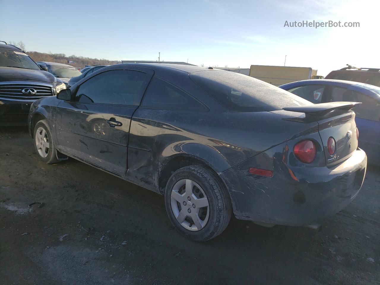 2008 Chevrolet Cobalt Ls Gray vin: 1G1AK18F687147870