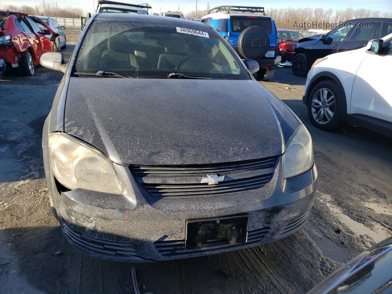 2008 Chevrolet Cobalt Ls Gray vin: 1G1AK18F687147870