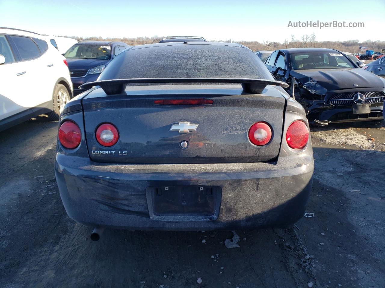 2008 Chevrolet Cobalt Ls Gray vin: 1G1AK18F687147870