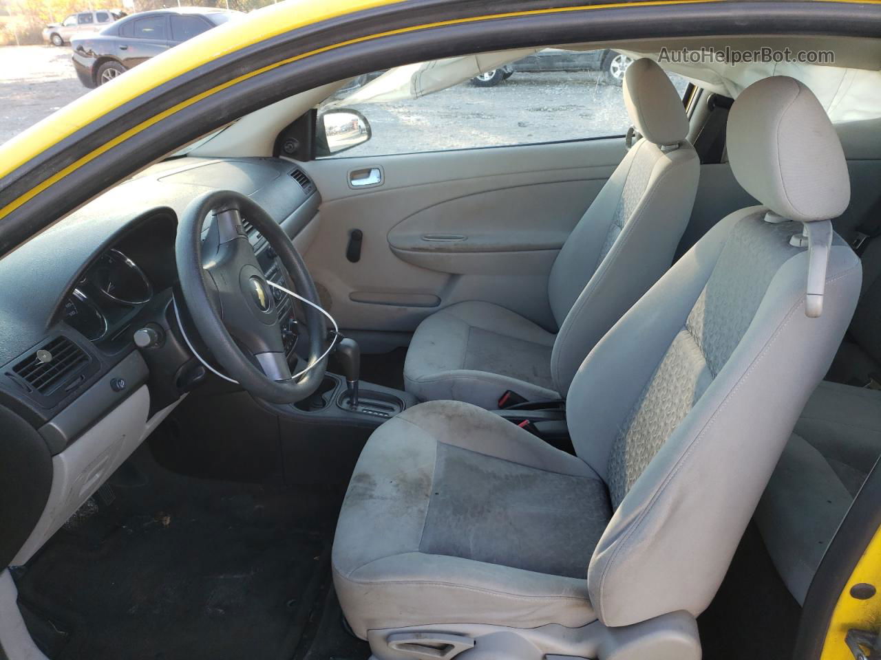 2008 Chevrolet Cobalt Ls Yellow vin: 1G1AK18F687289815