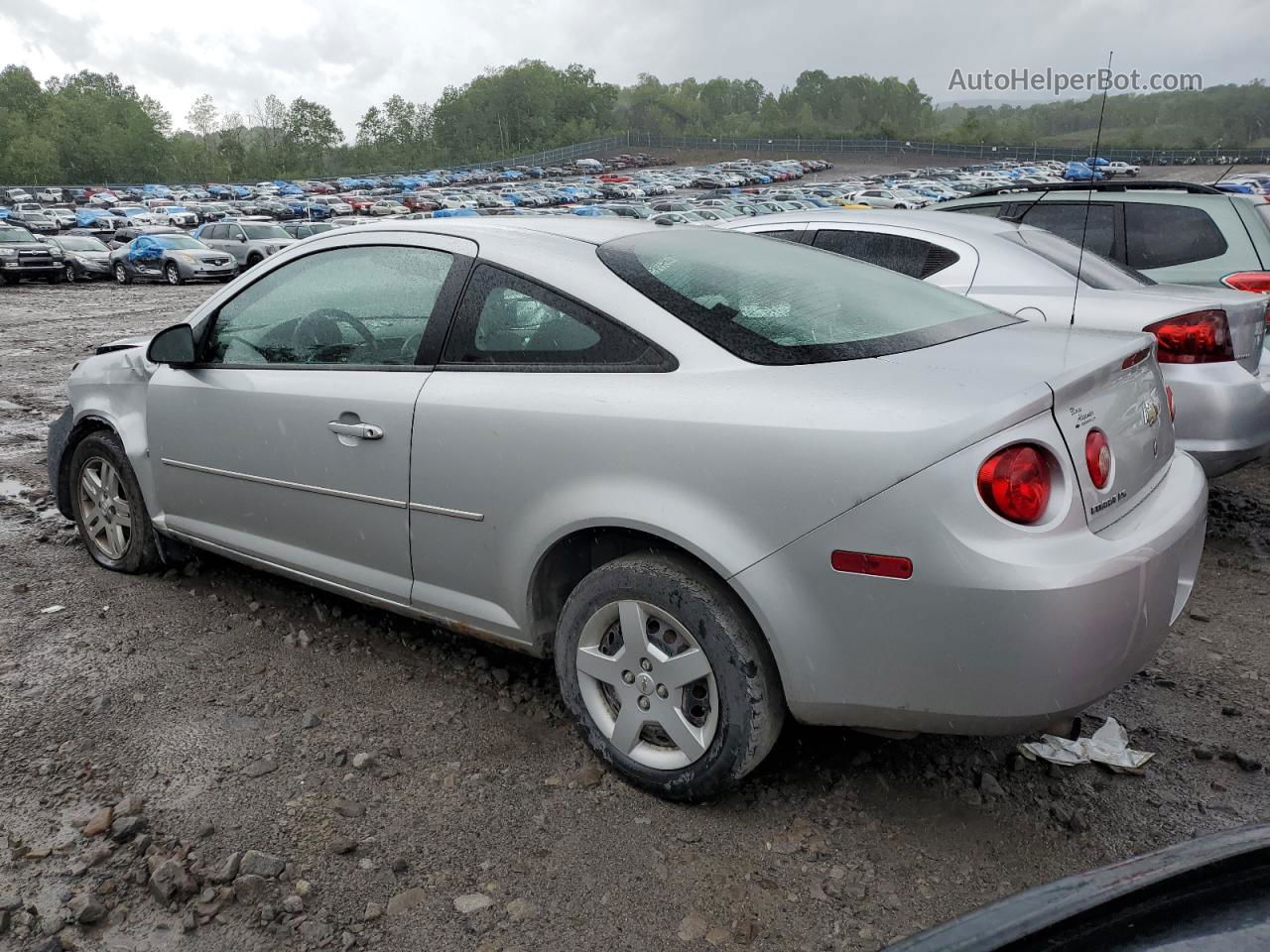 2008 Chevrolet Cobalt Ls Silver vin: 1G1AK18F687346319