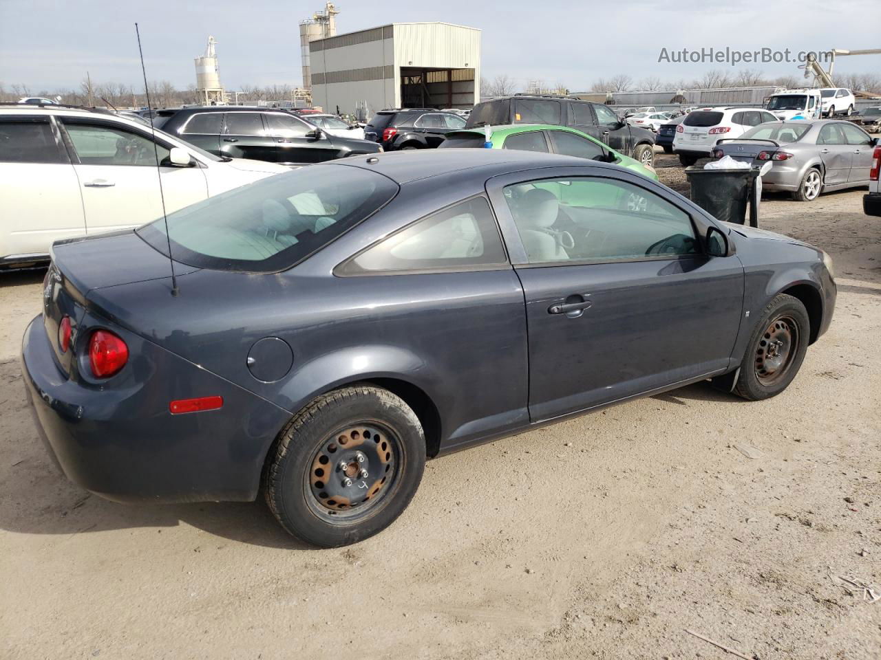 2008 Chevrolet Cobalt Ls Black vin: 1G1AK18F787289239