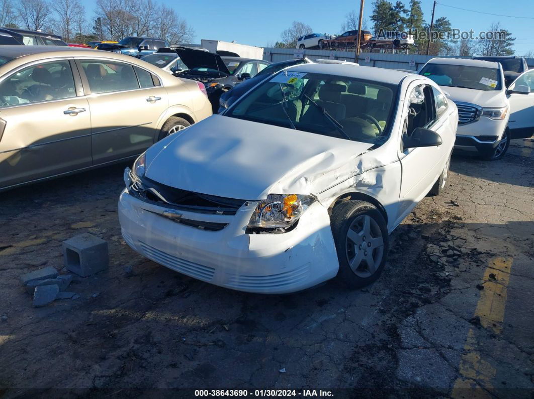 2008 Chevrolet Cobalt Ls White vin: 1G1AK18F887166615