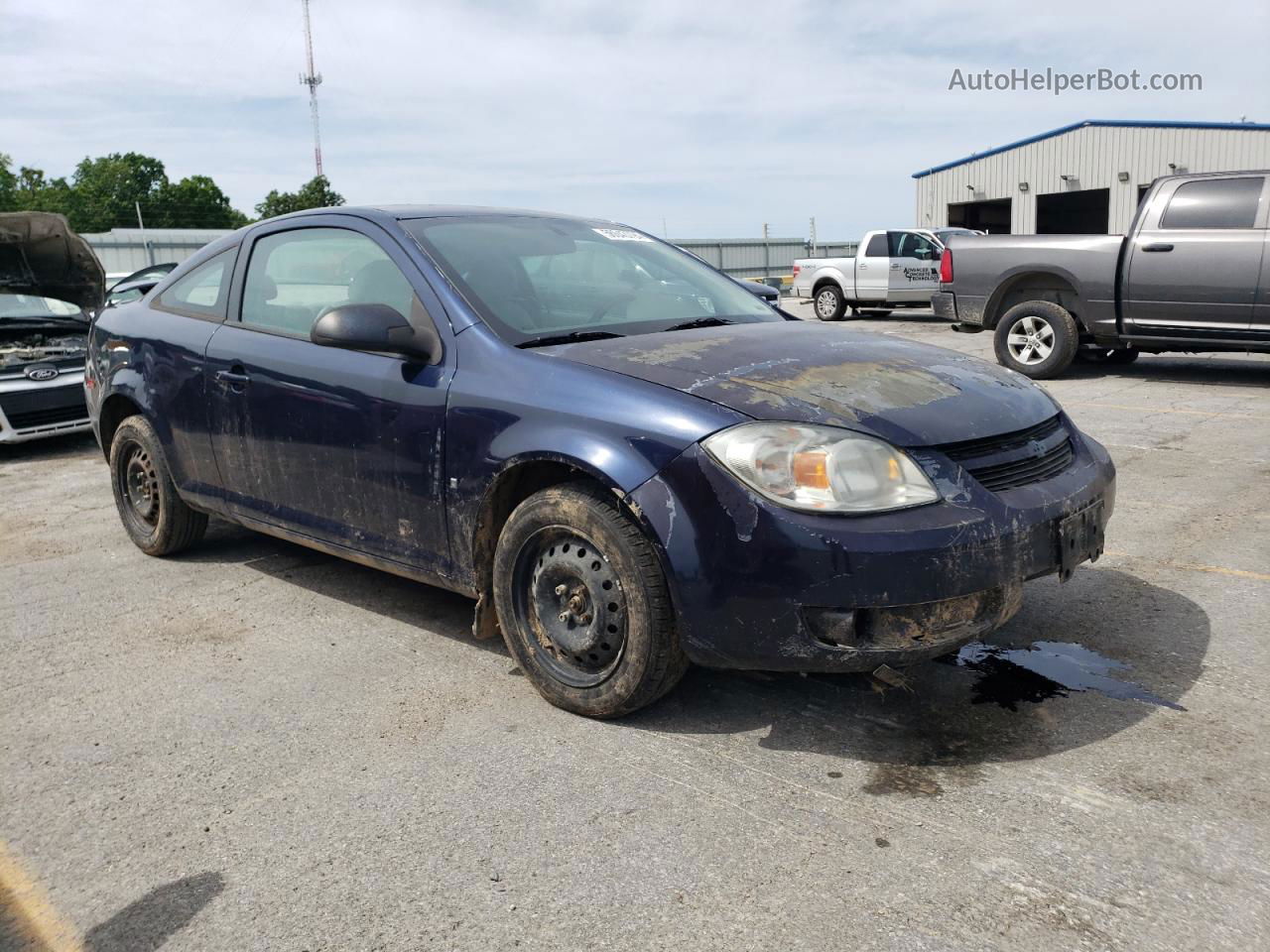 2008 Chevrolet Cobalt Ls Blue vin: 1G1AK18F887253172