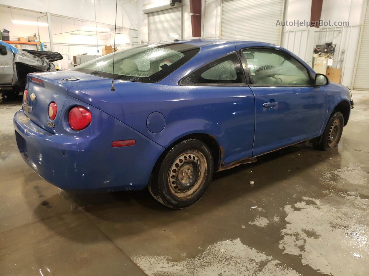 2008 Chevrolet Cobalt Ls Blue vin: 1G1AK18F987118783