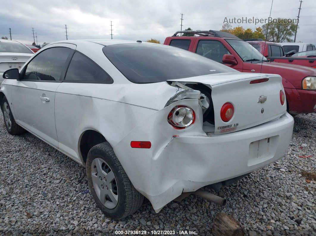 2008 Chevrolet Cobalt Ls Белый vin: 1G1AK18F987344015