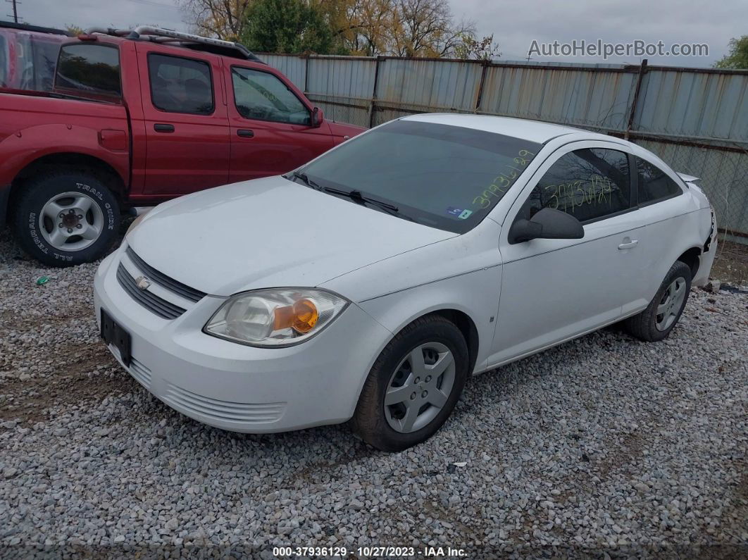 2008 Chevrolet Cobalt Ls Белый vin: 1G1AK18F987344015