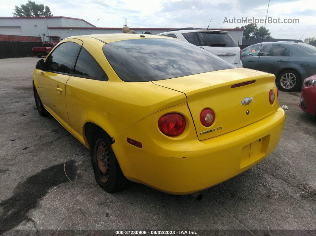 2008 Chevrolet Cobalt Ls Желтый vin: 1G1AK18FX87278445