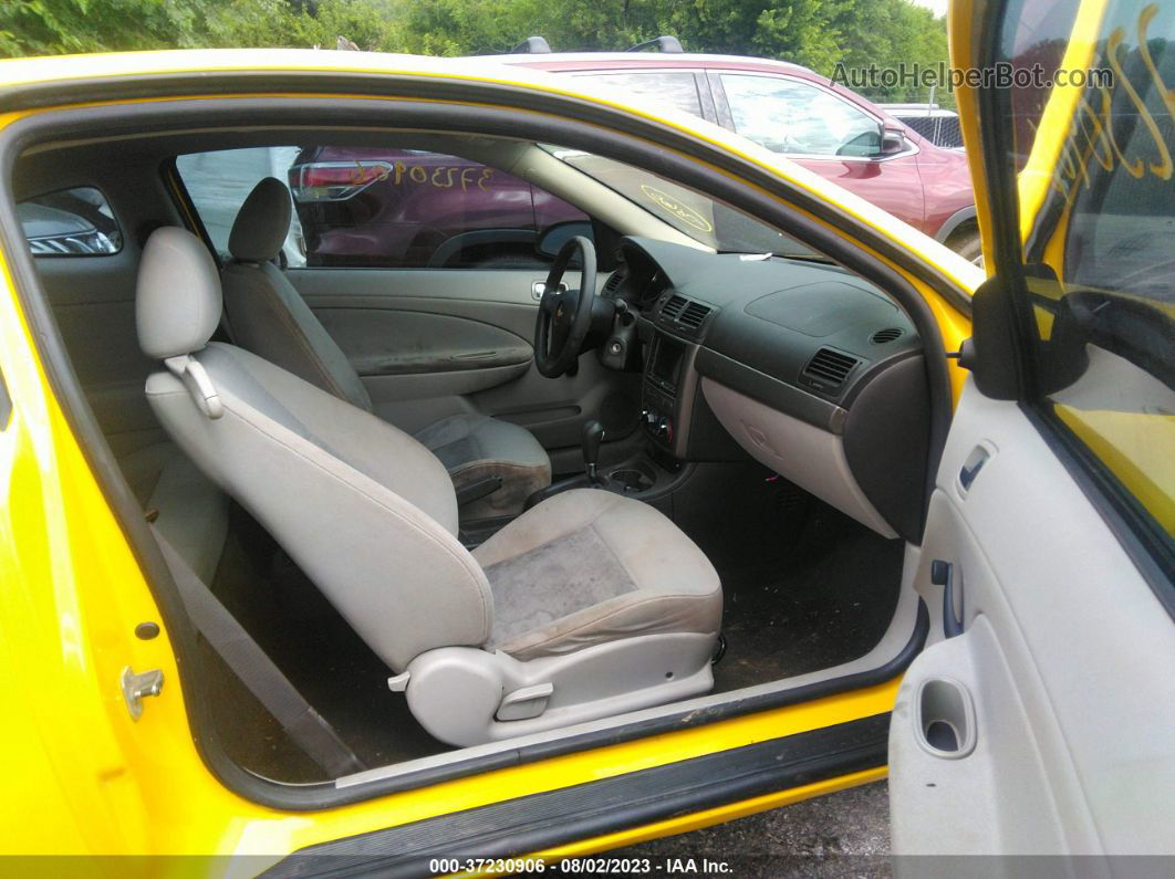 2008 Chevrolet Cobalt Ls Yellow vin: 1G1AK18FX87278445