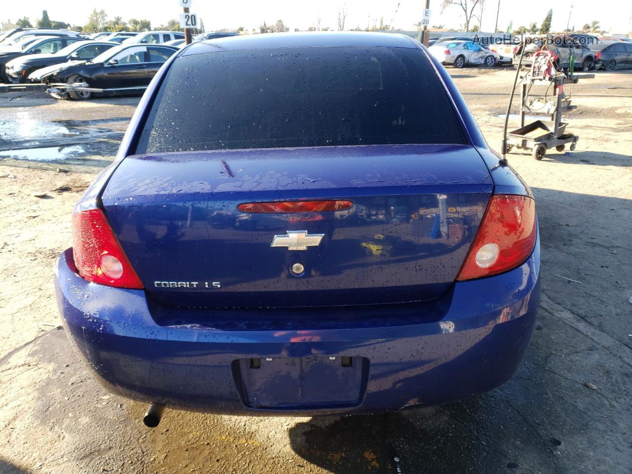 2007 Chevrolet Cobalt Ls Blue vin: 1G1AK55F077100473