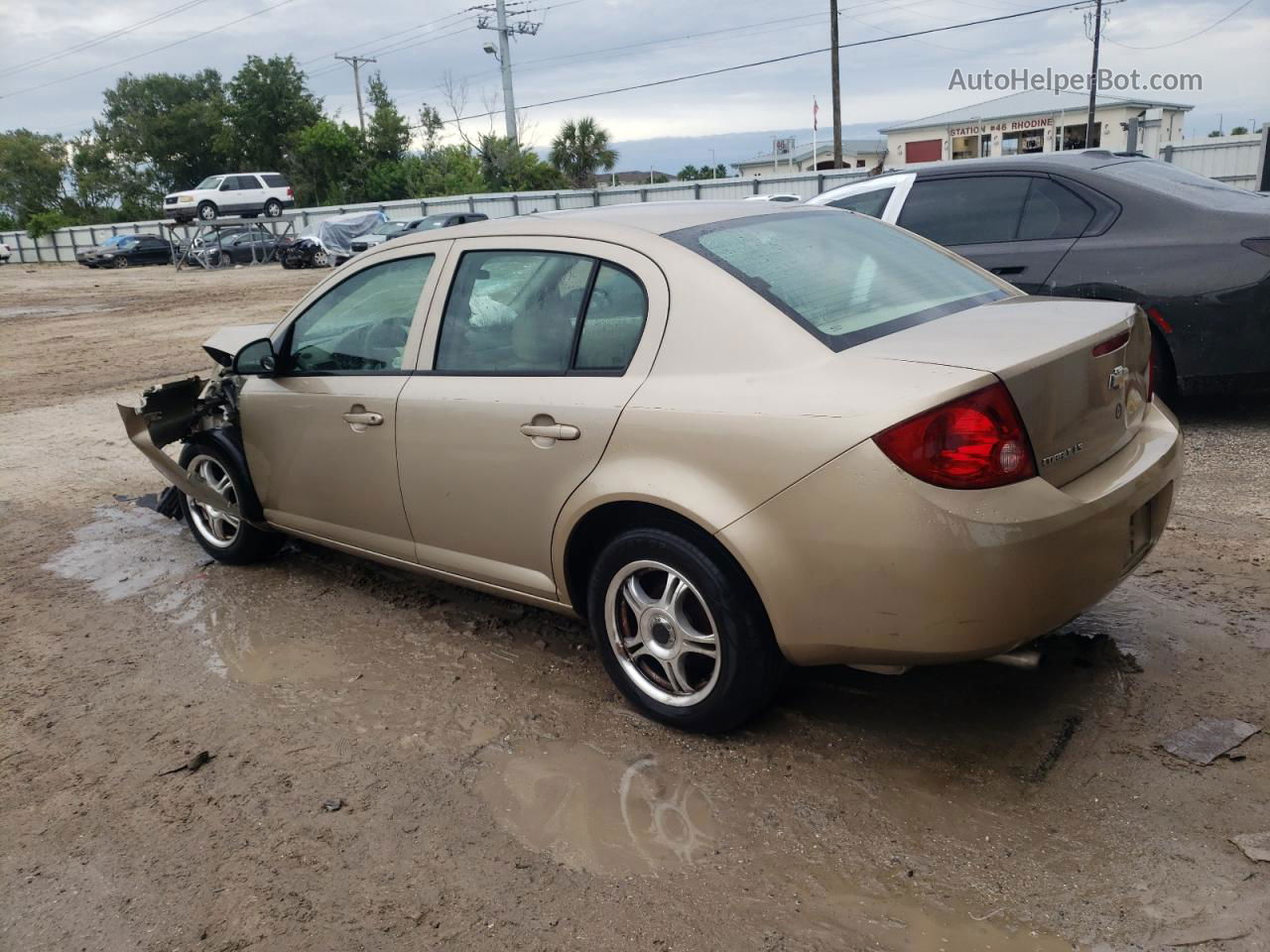 2007 Chevrolet Cobalt Ls Tan vin: 1G1AK55F077252575