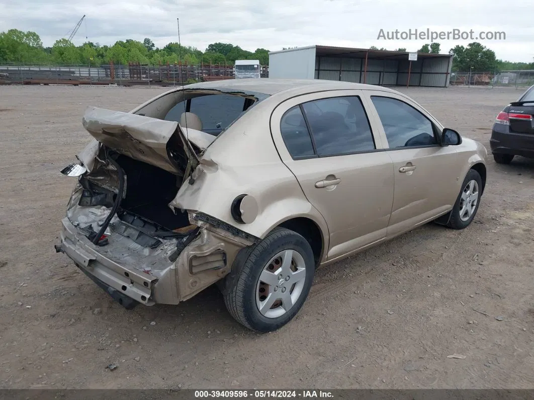 2007 Chevrolet Cobalt Ls Beige vin: 1G1AK55F077328117