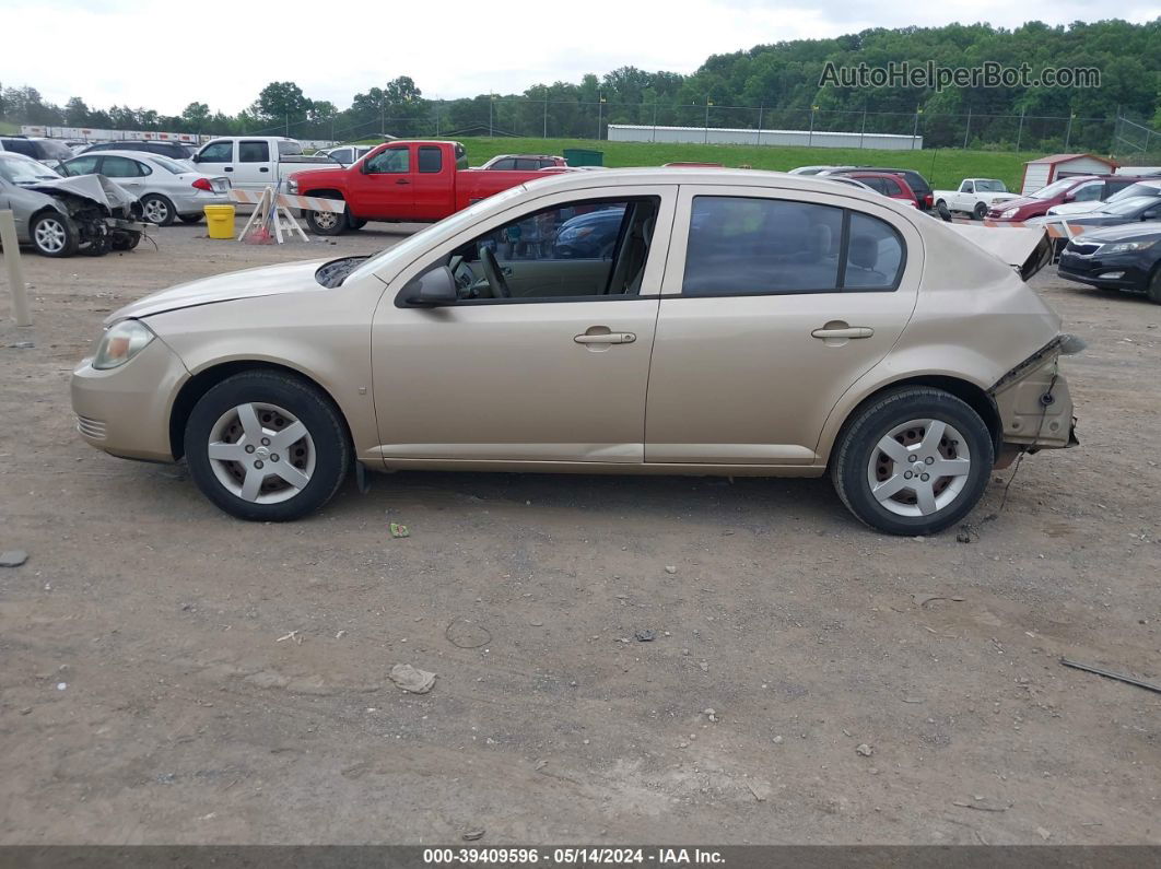 2007 Chevrolet Cobalt Ls Beige vin: 1G1AK55F077328117