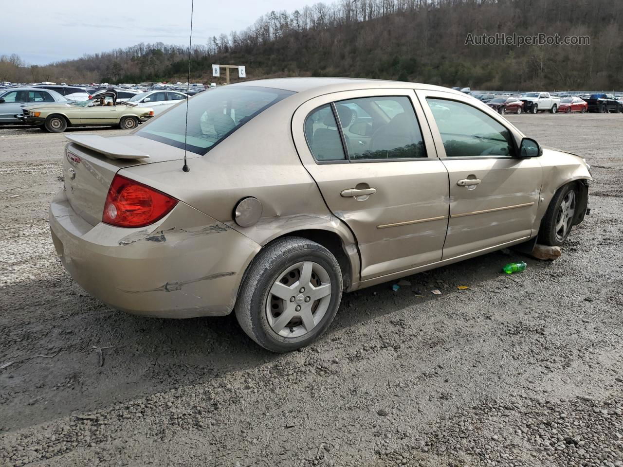 2007 Chevrolet Cobalt Ls Gold vin: 1G1AK55F077415287