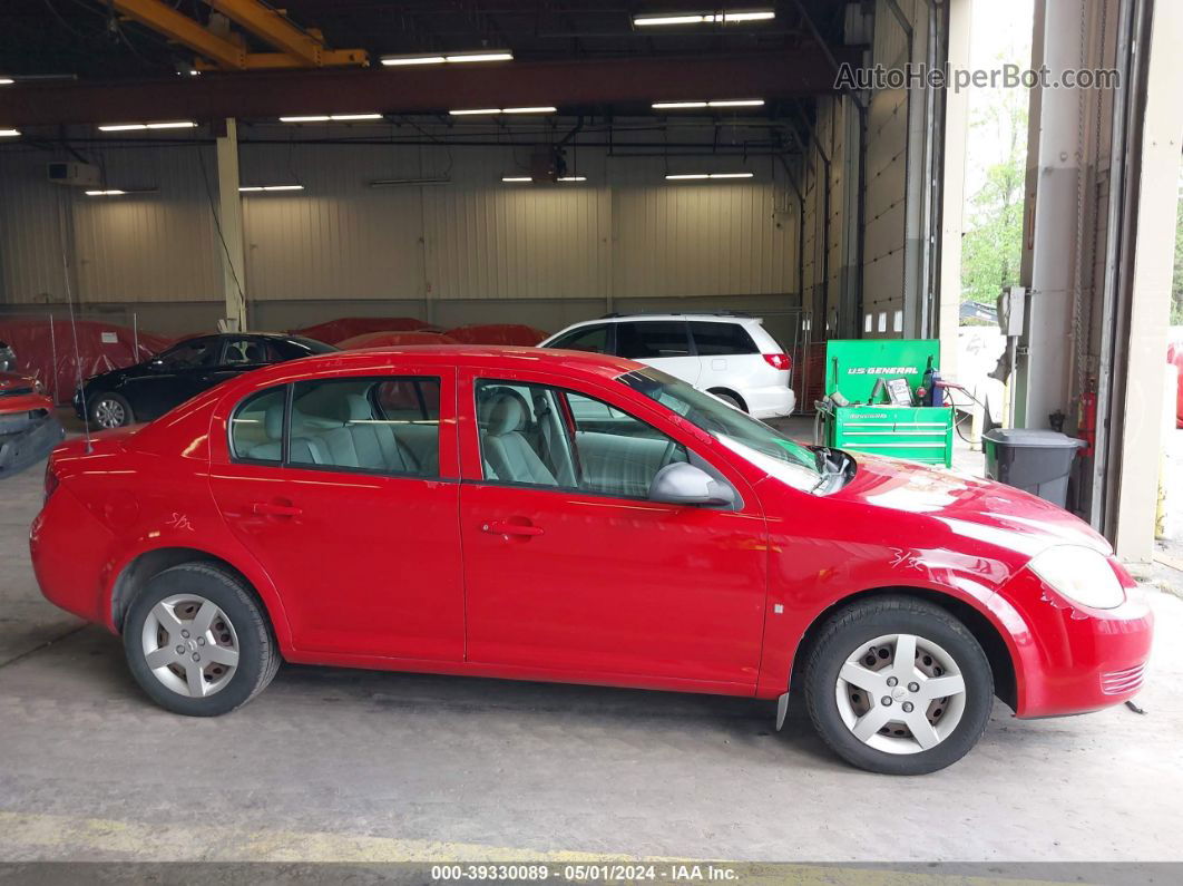 2007 Chevrolet Cobalt Ls Red vin: 1G1AK55F177110736