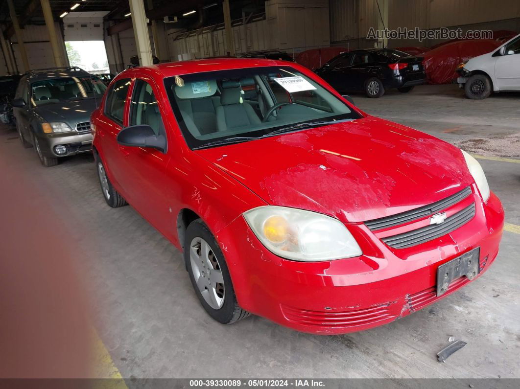 2007 Chevrolet Cobalt Ls Red vin: 1G1AK55F177110736