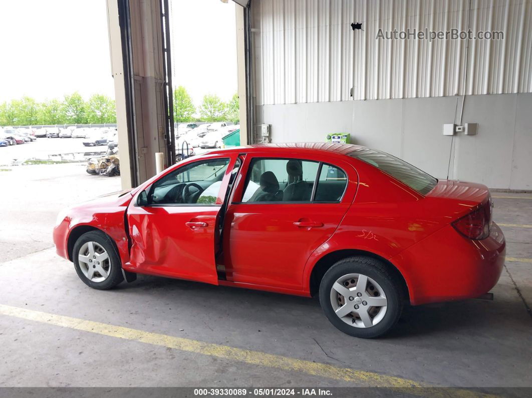 2007 Chevrolet Cobalt Ls Red vin: 1G1AK55F177110736