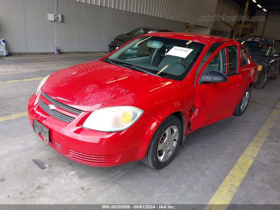 2007 Chevrolet Cobalt Ls Красный vin: 1G1AK55F177110736