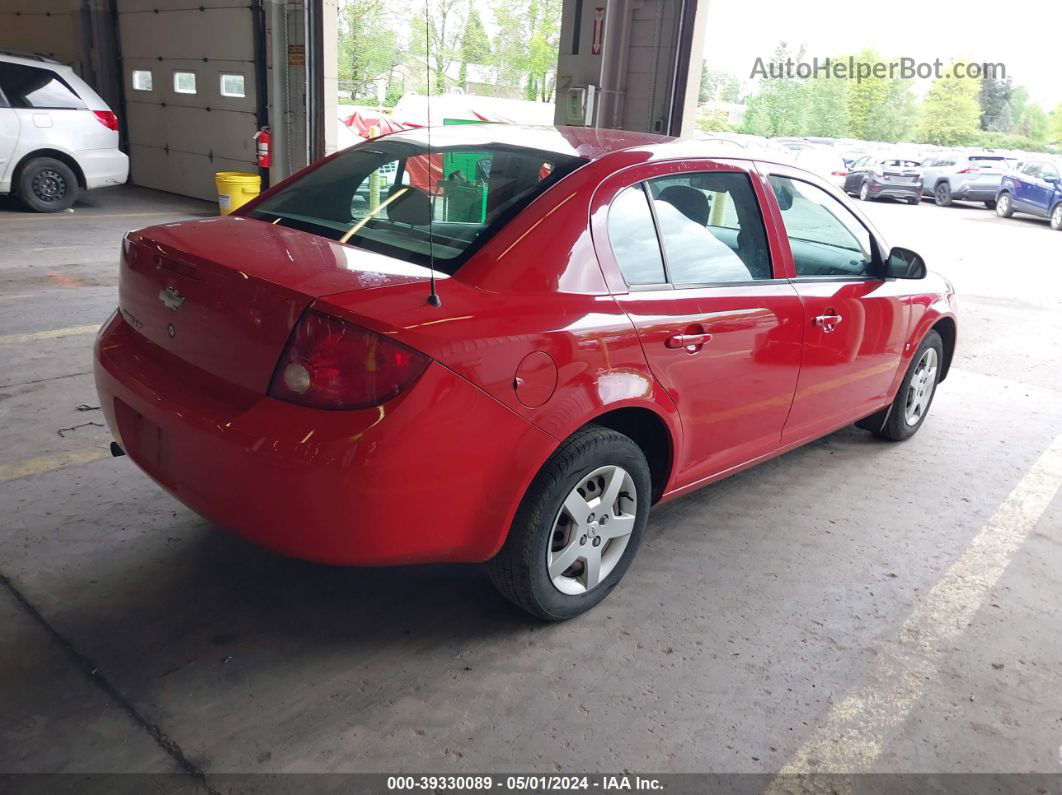 2007 Chevrolet Cobalt Ls Red vin: 1G1AK55F177110736