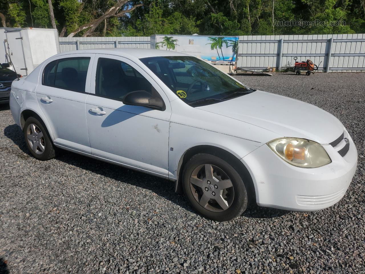 2007 Chevrolet Cobalt Ls White vin: 1G1AK55F177133627