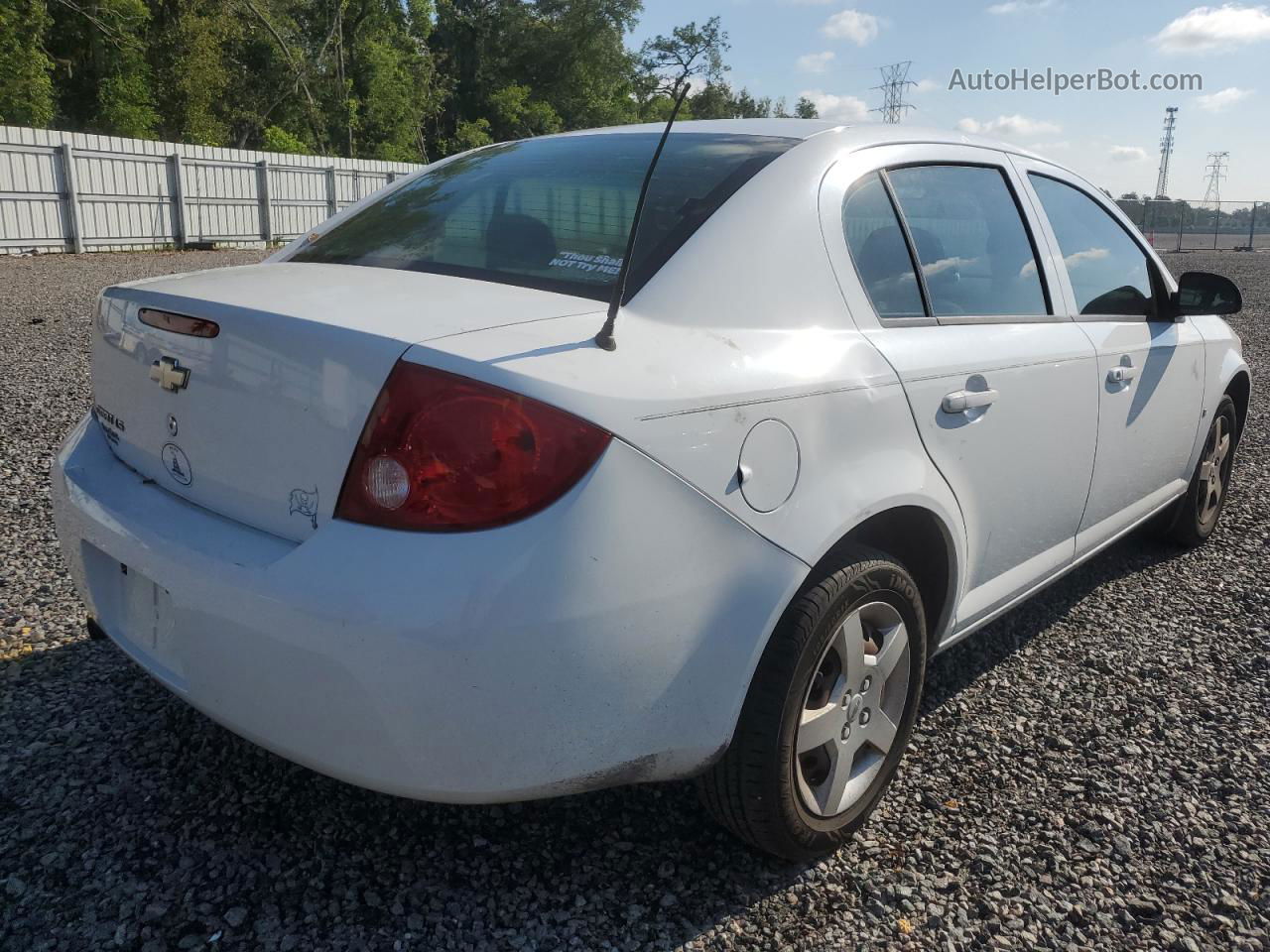 2007 Chevrolet Cobalt Ls White vin: 1G1AK55F177133627