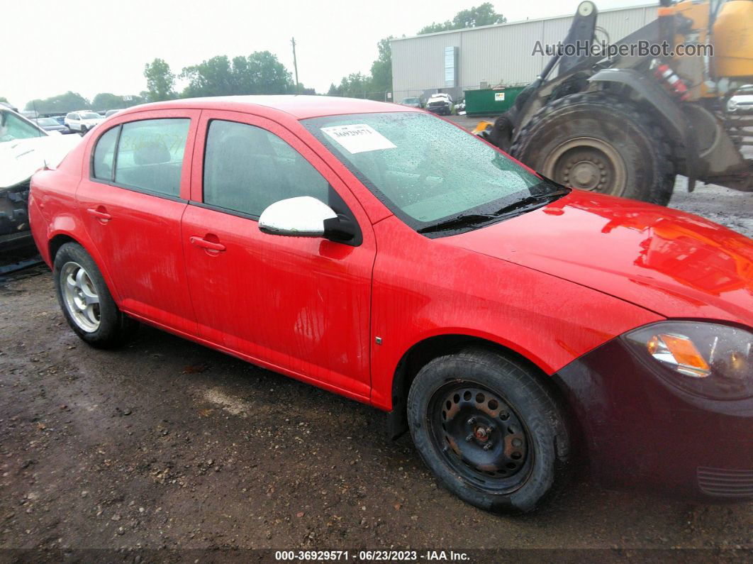 2007 Chevrolet Cobalt Ls Red vin: 1G1AK55F177175490