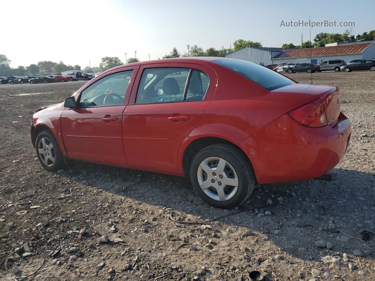 2007 Chevrolet Cobalt Ls Red vin: 1G1AK55F177220671