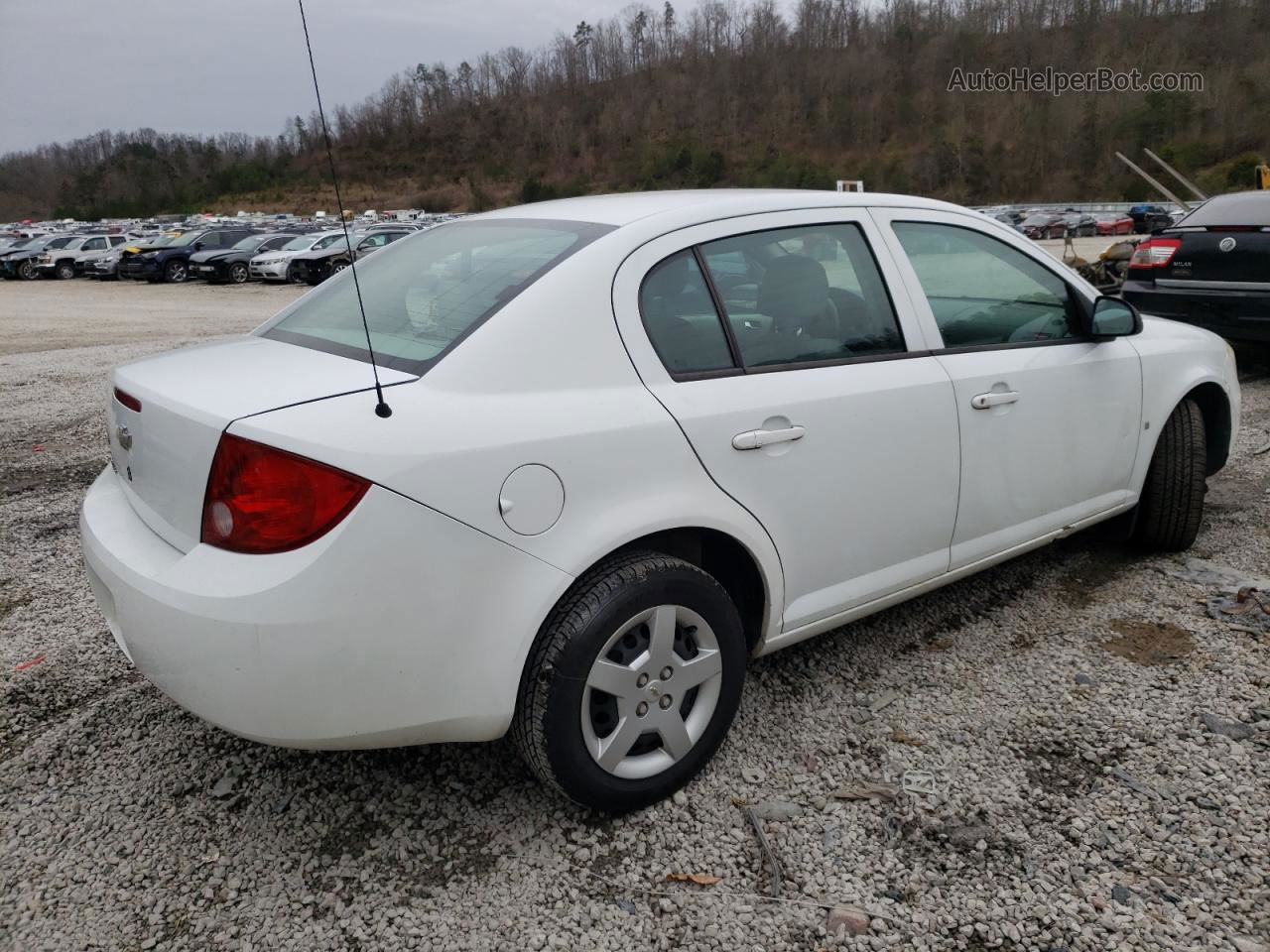 2007 Chevrolet Cobalt Ls White vin: 1G1AK55F177272883