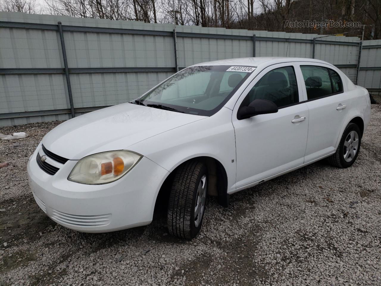 2007 Chevrolet Cobalt Ls White vin: 1G1AK55F177272883