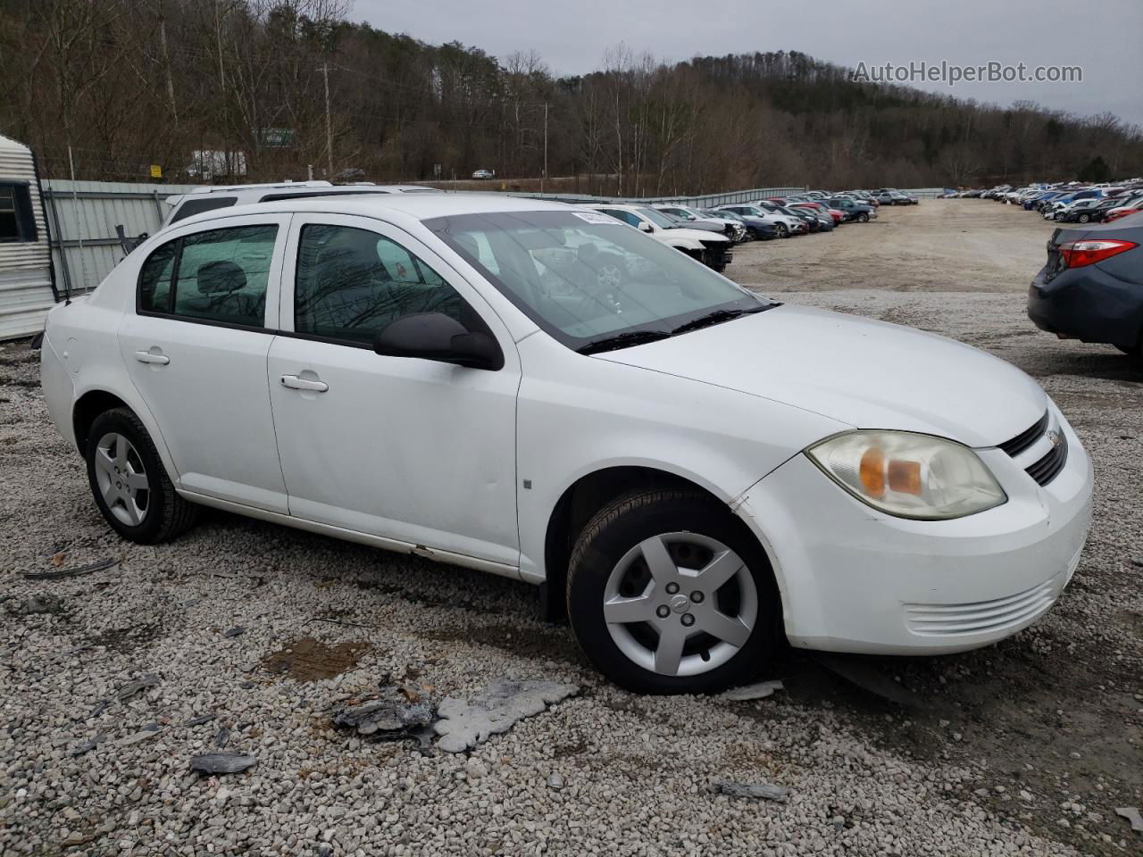 2007 Chevrolet Cobalt Ls Белый vin: 1G1AK55F177272883