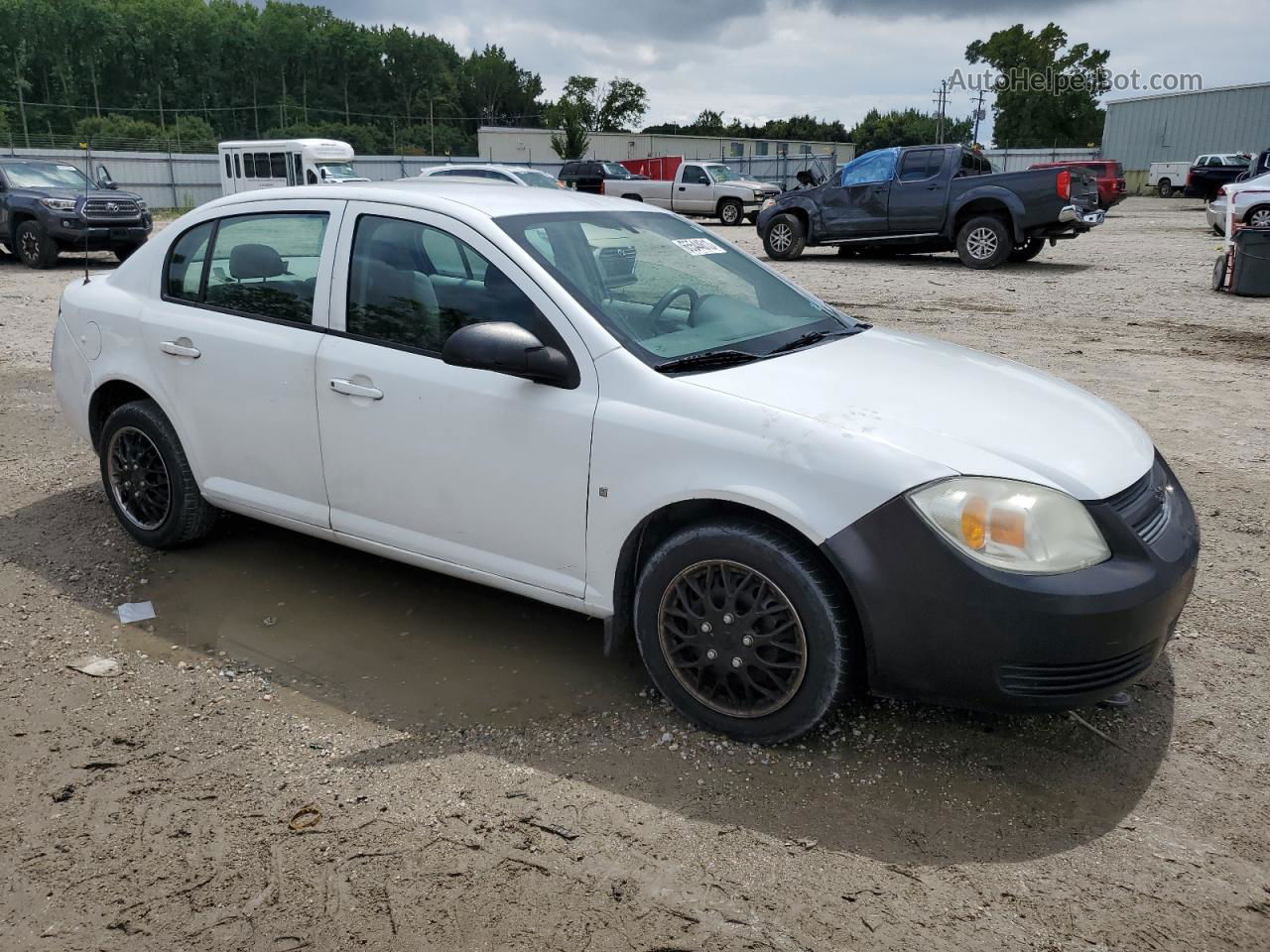 2007 Chevrolet Cobalt Ls White vin: 1G1AK55F177290686