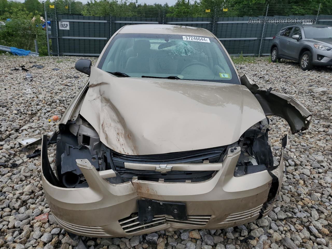 2007 Chevrolet Cobalt Ls Tan vin: 1G1AK55F177342236