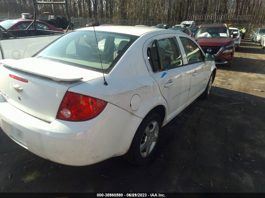 2007 Chevrolet Cobalt Ls White vin: 1G1AK55F177406548