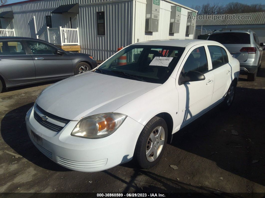 2007 Chevrolet Cobalt Ls White vin: 1G1AK55F177406548