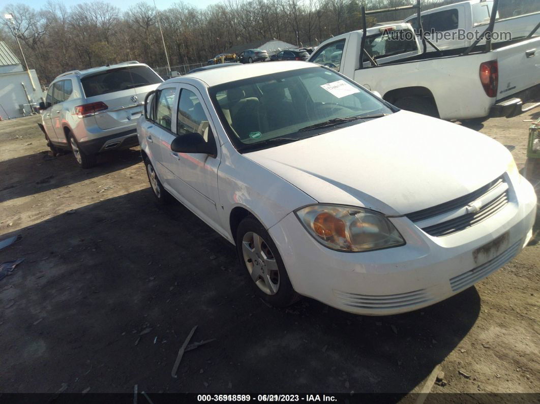 2007 Chevrolet Cobalt Ls White vin: 1G1AK55F177406548