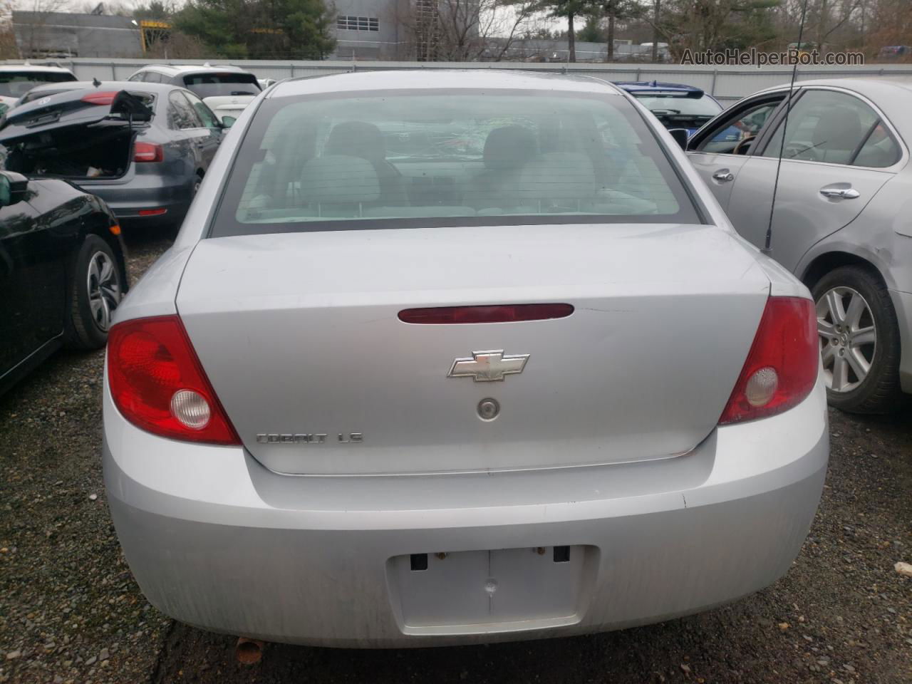 2007 Chevrolet Cobalt Ls Silver vin: 1G1AK55F277116206