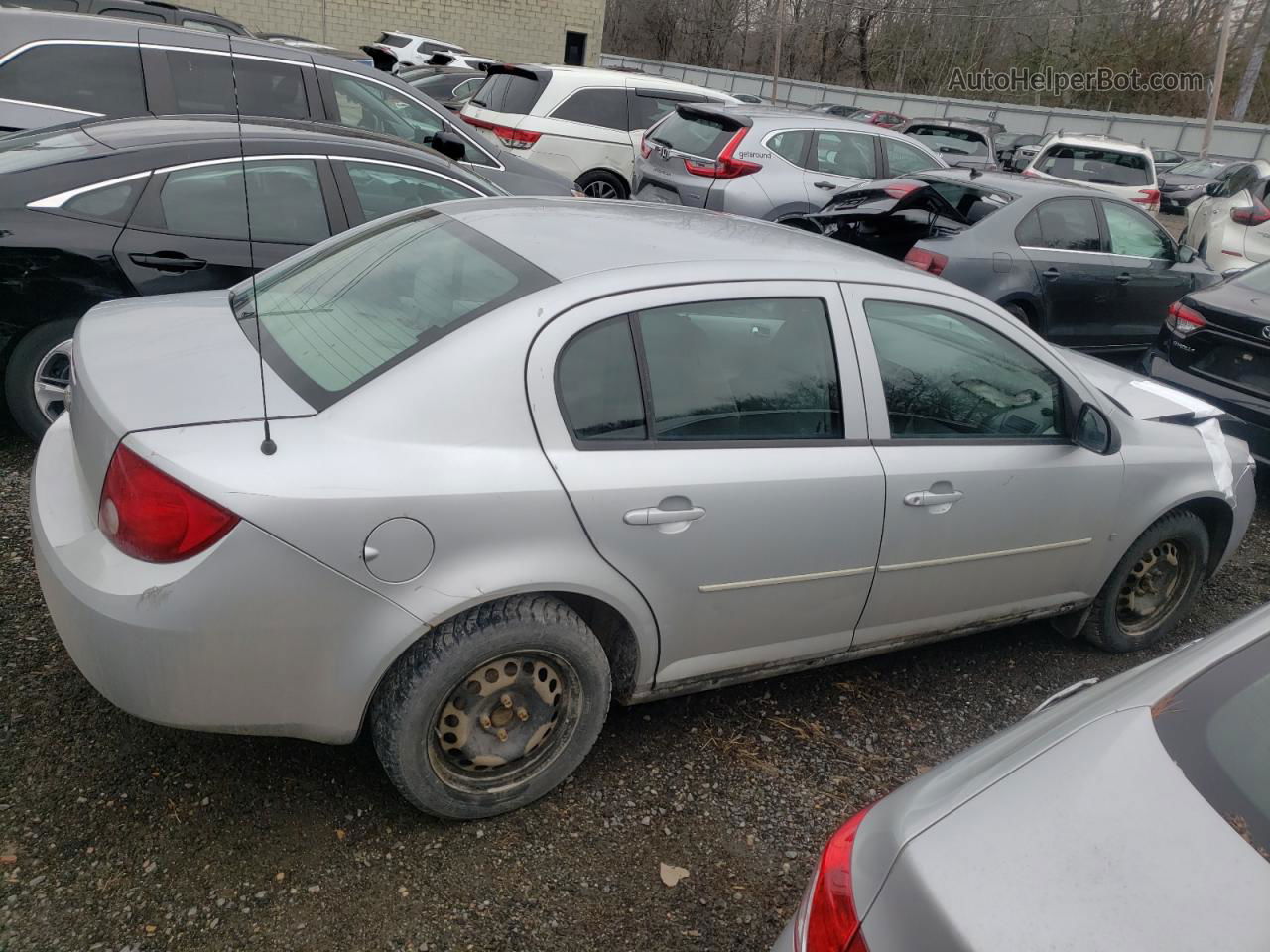 2007 Chevrolet Cobalt Ls Silver vin: 1G1AK55F277116206